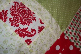 One of the Xmas fabric!